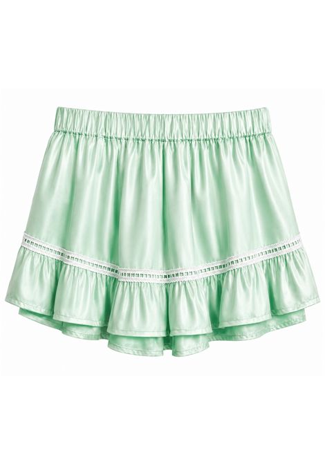 Shorts con balze Lù-Lù BY MISS GRANT | LL4172MENTA